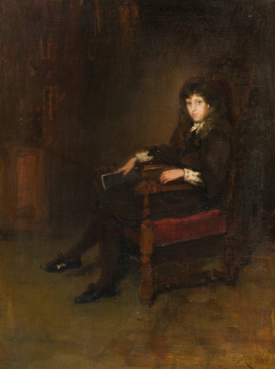 Porträt von Mary Dallas-Ross von Robert Brough