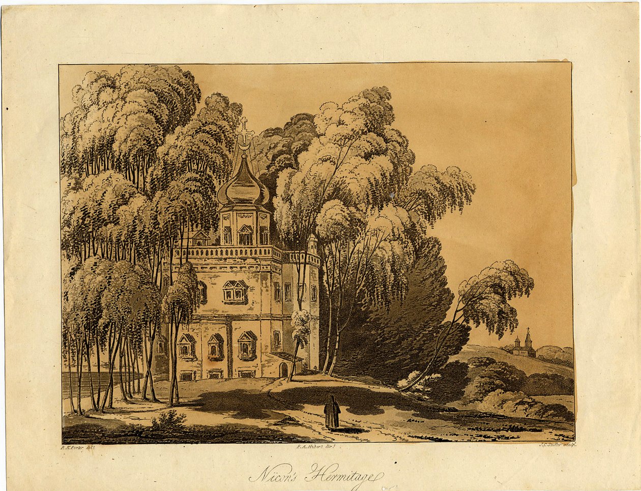 Neues Jerusalem-Kloster von Robert Carr Porter