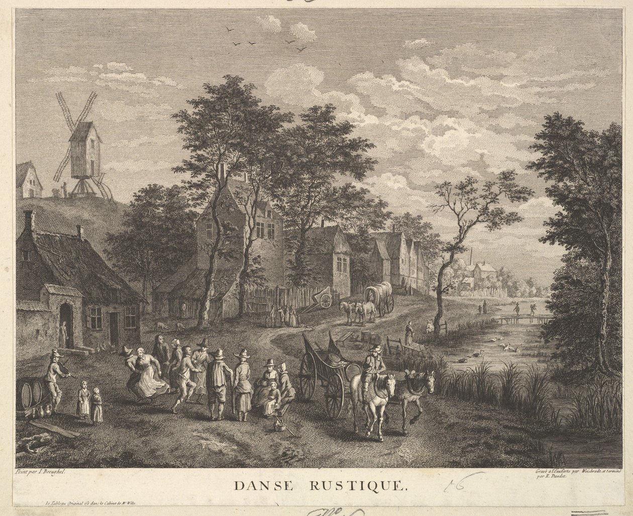 Rustikaler Tanz Danse Rustique von Robert Daudet