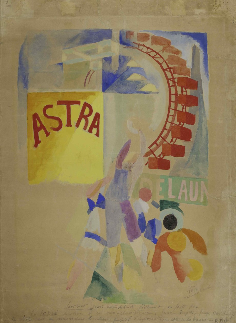 Das Team von Cardiff, 1912-1913 von Robert Delaunay