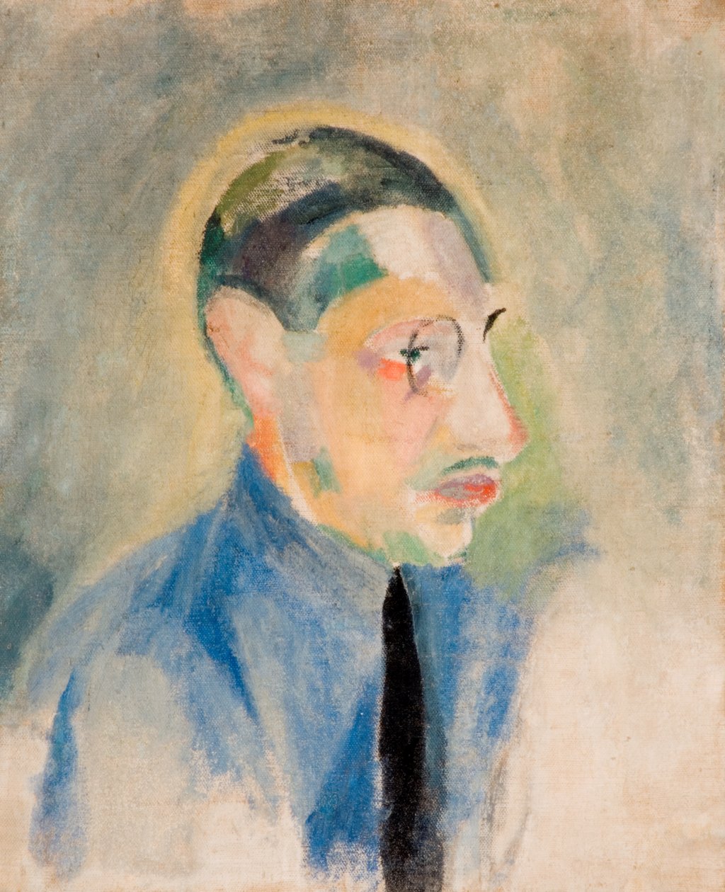 Porträt von Igor Strawinsky von Robert Delaunay