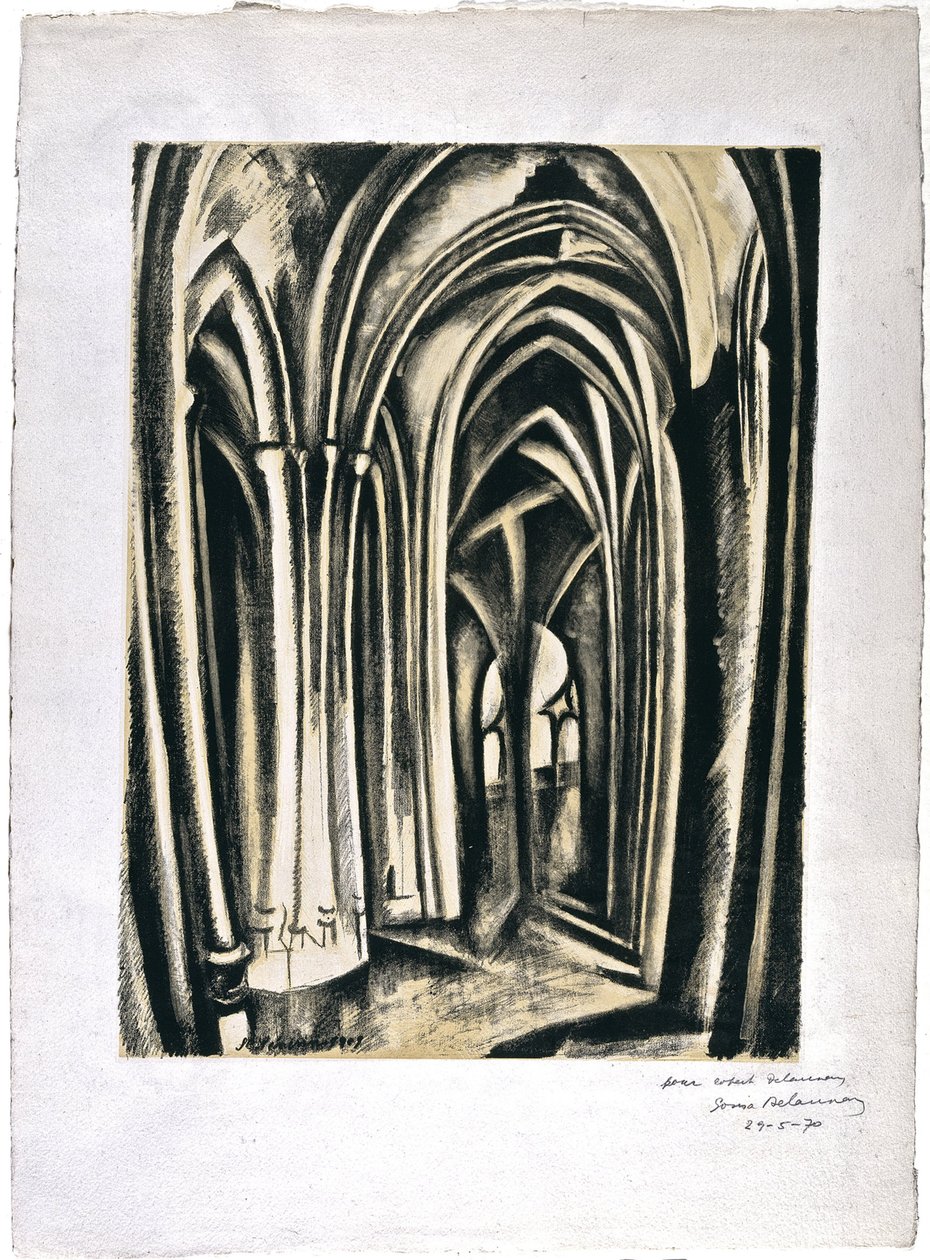 Saint Séverin von Robert Delaunay