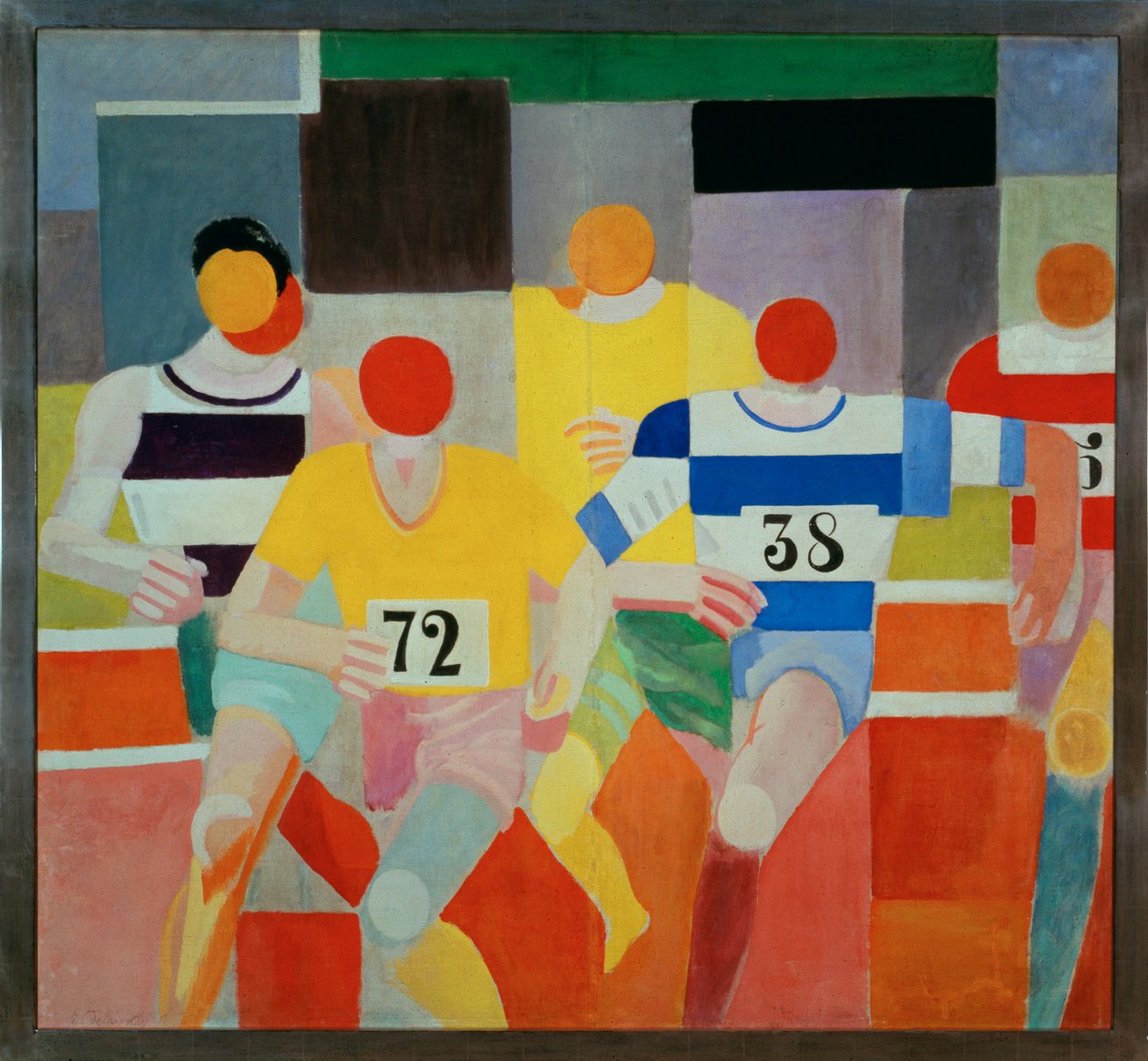 Die Läufer von Robert Delaunay