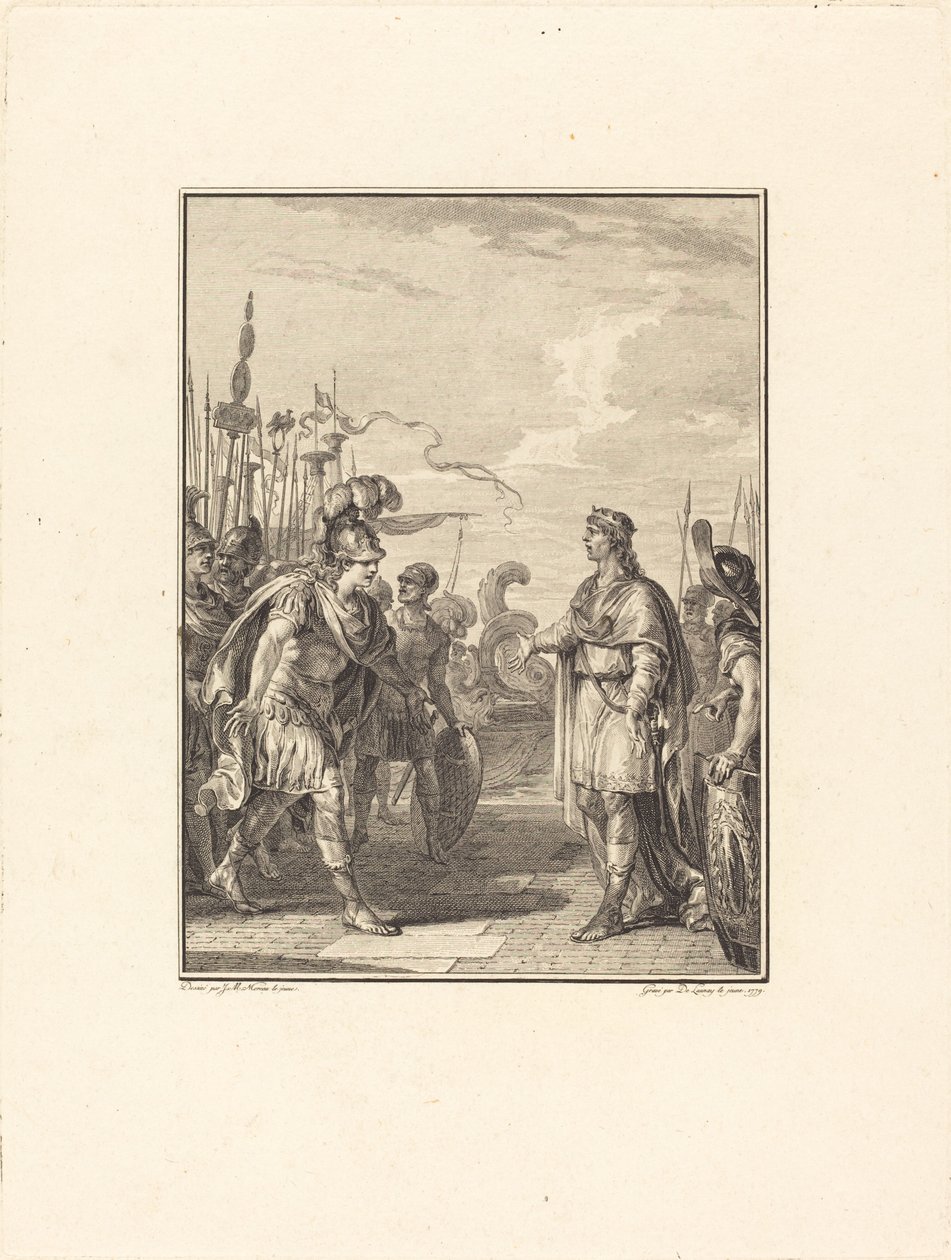 Iphis von Robert Delaunay after Jean Michel Moreau