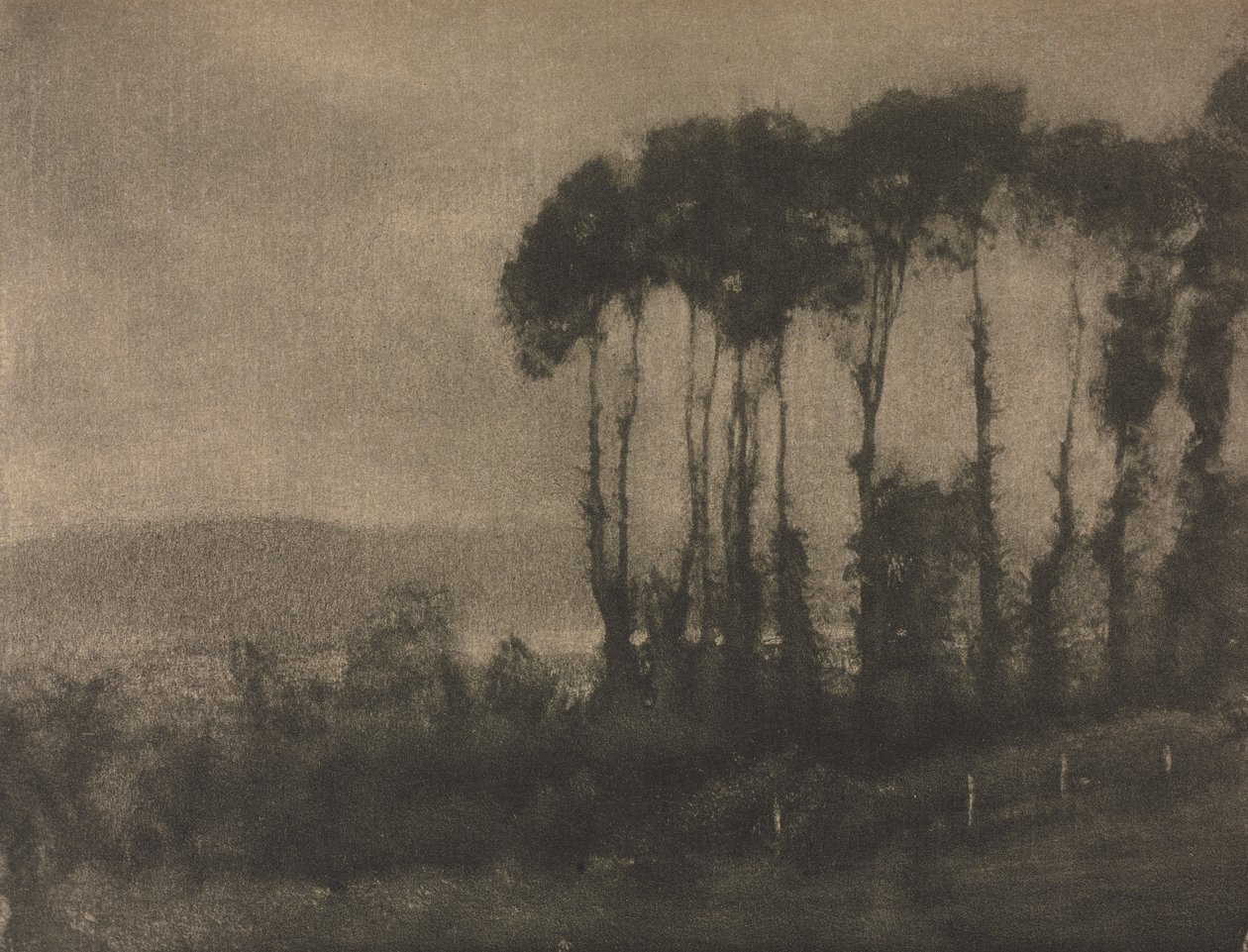 Camera Work: Toucques-Tal, 1906 von Robert Demachy