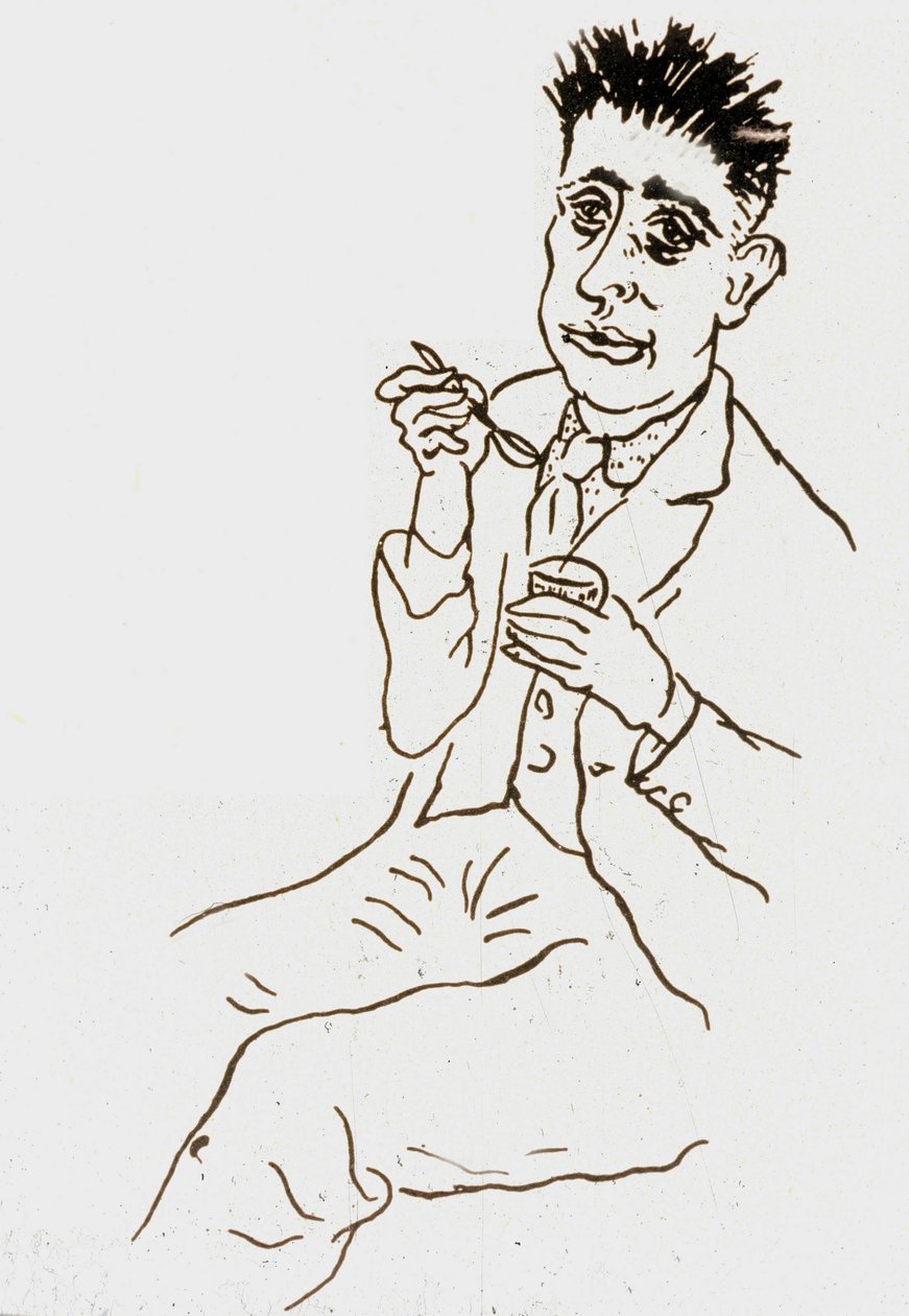 Selbstporträt von Robert Desnos