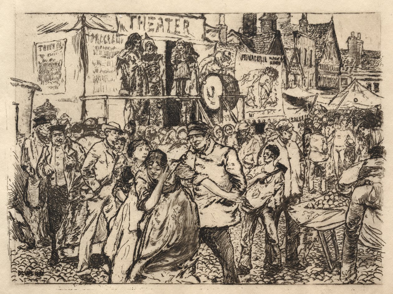 Eine Illustration von Robert Frederick Blum