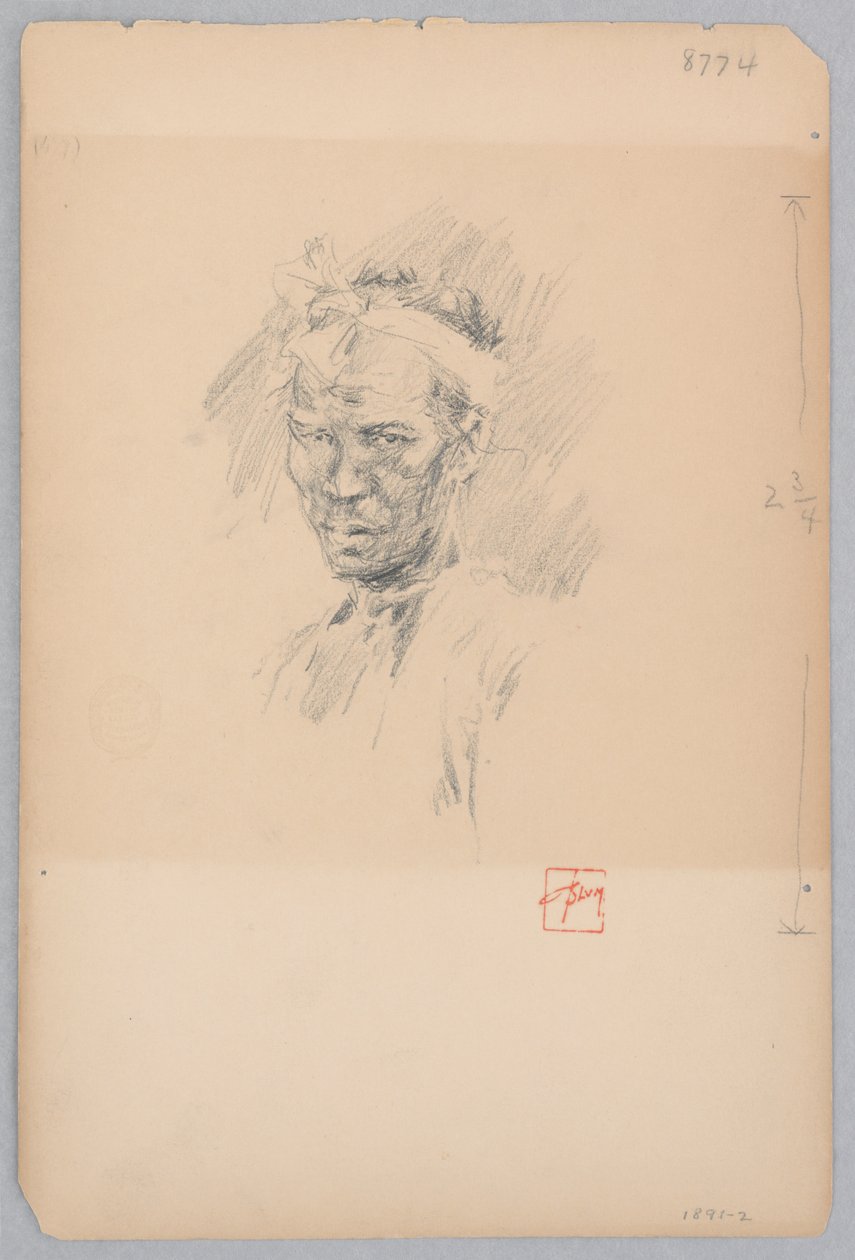 Japanischer Mann von Robert Frederick Blum
