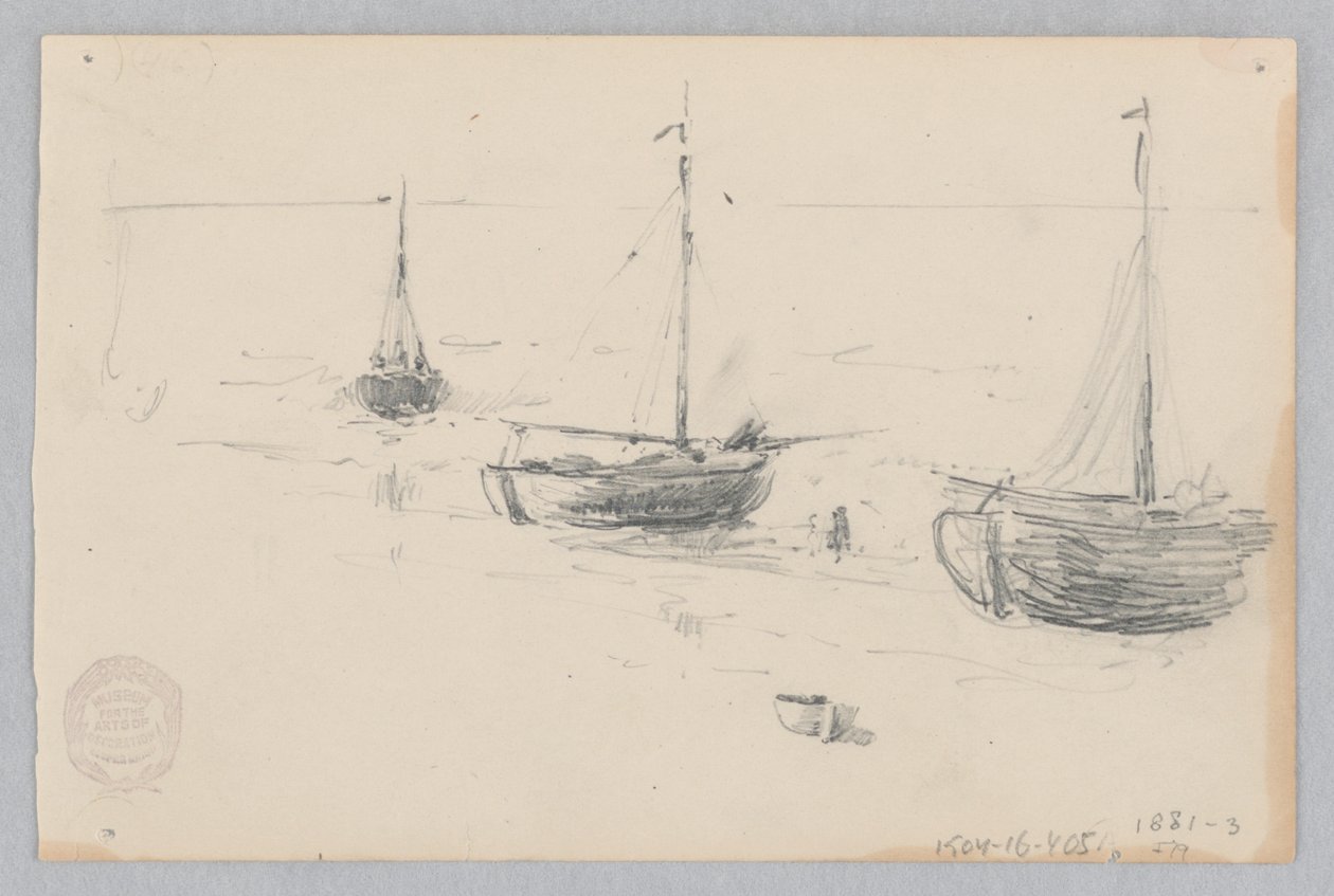 Segelboote von Robert Frederick Blum