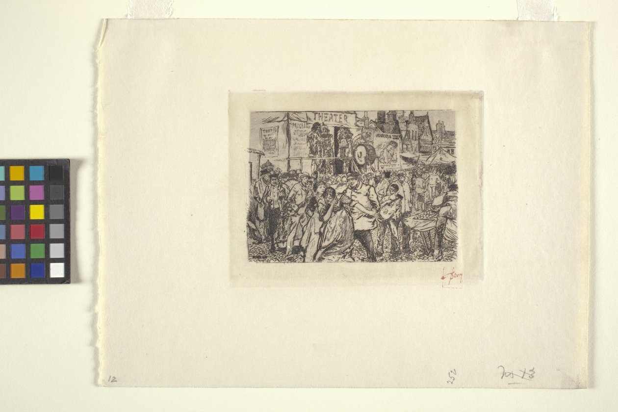 Szene im Zirkus von Robert Frederick Blum