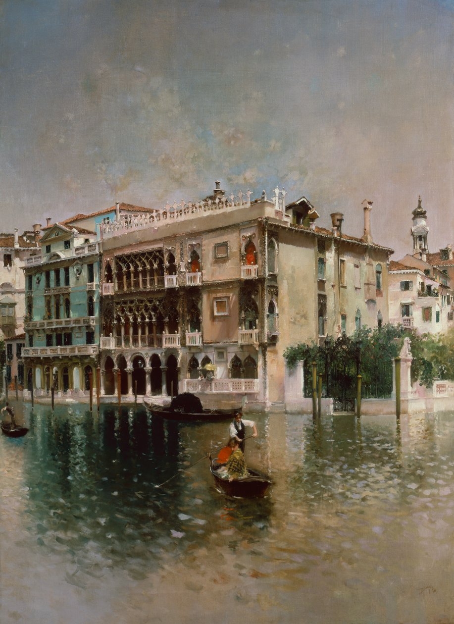 Der Große Kanal, Venedig von Robert Frederick Blum