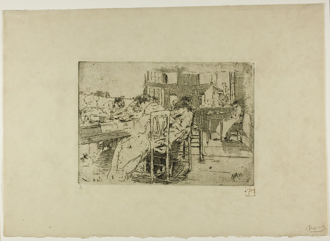 Ohne Titel (Mädchen sagen Gnade) von Robert Frederick Blum