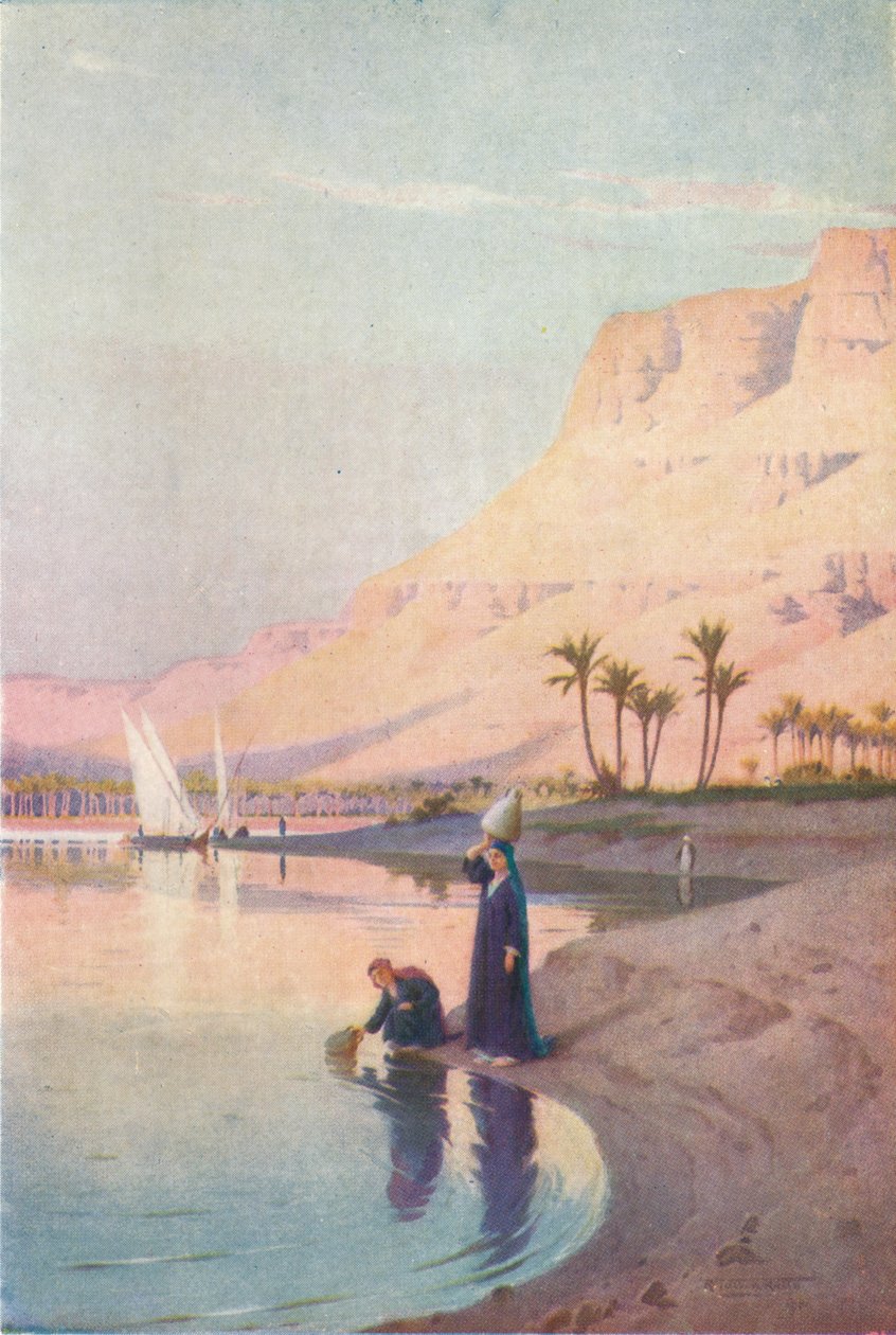 Gibel Kasr-Es-Saad, ca. 1880, 1904 von Robert George Talbot Kelly