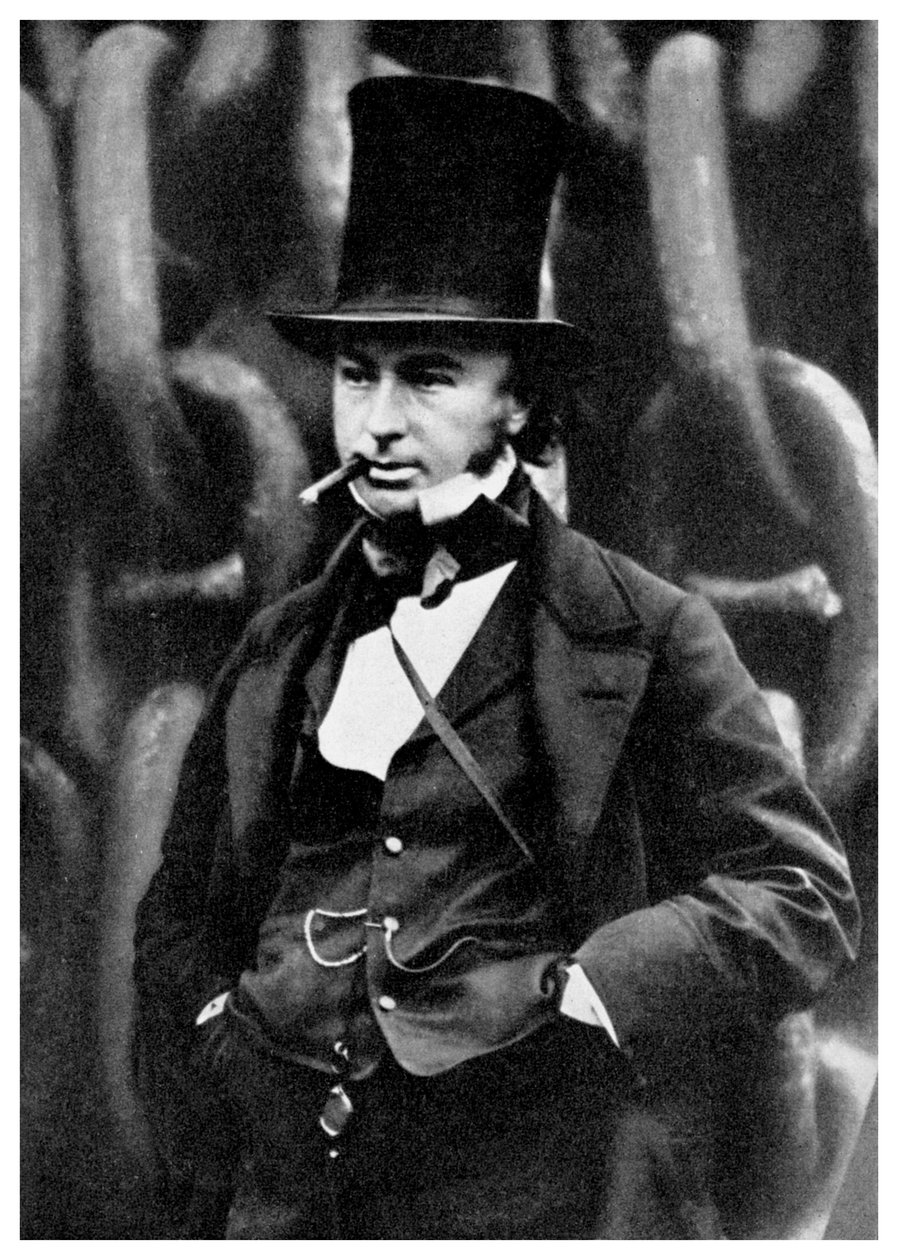 Isambard Kingdom Brunel, britischer Ingenieur, 1857, 1956 von Robert Howlett