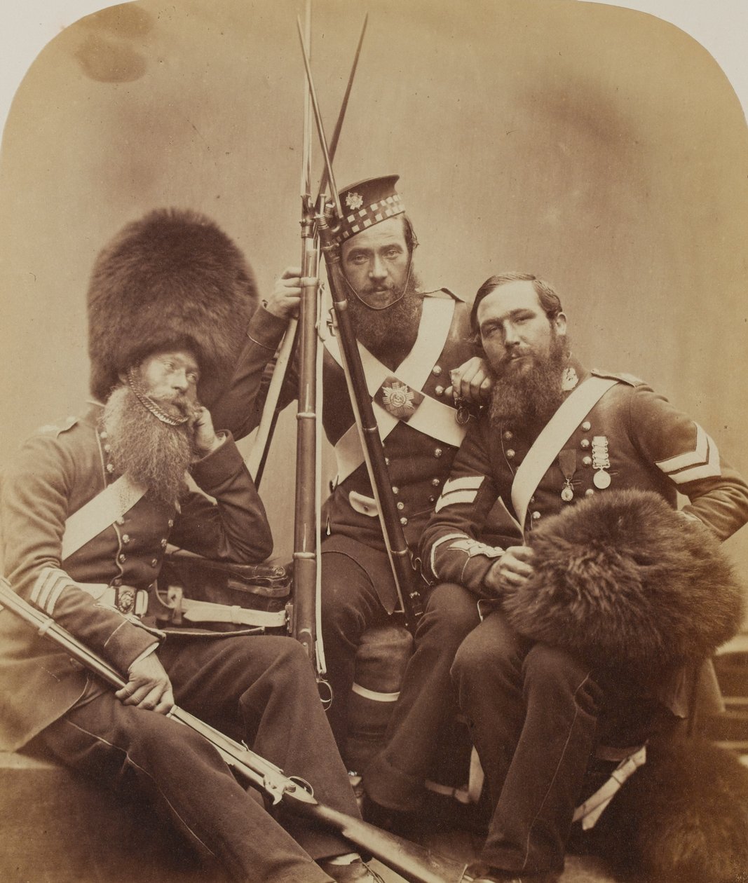 Temple und Judd, Scotch Fusiliers Guards von Robert Howlett