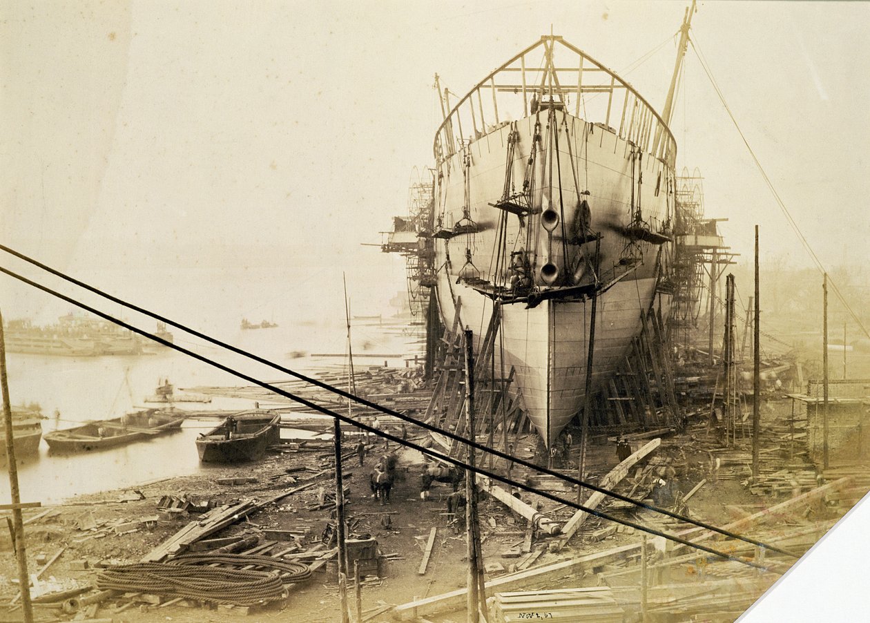 Die Great Eastern, 1857 von Robert Howlett