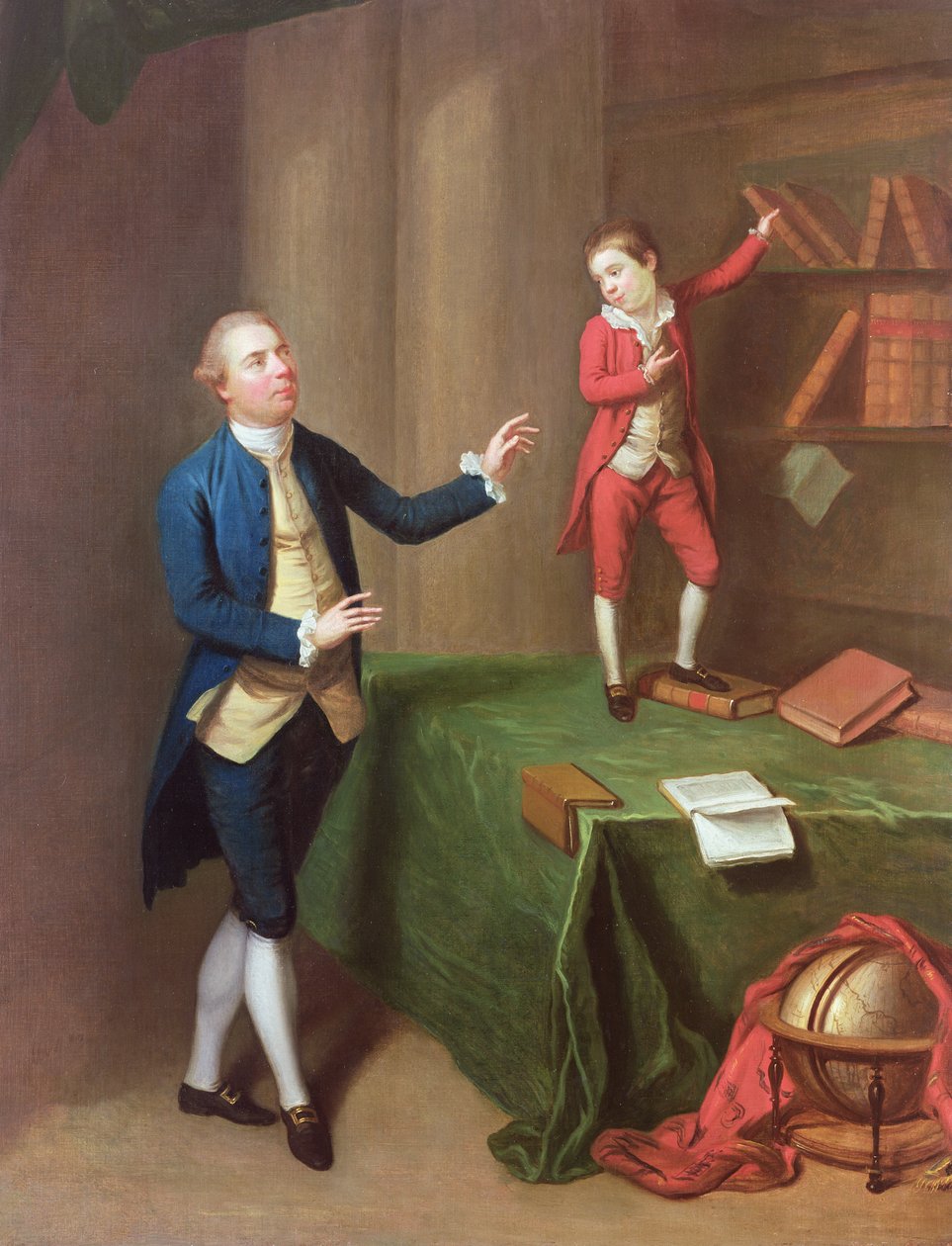 Sir Robert Walker und sein Sohn Robert von Robert Hunter