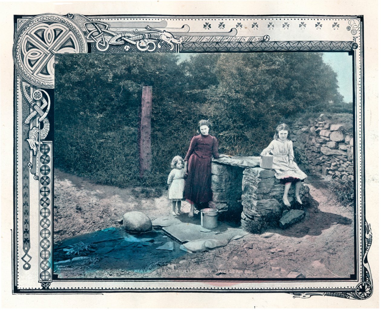 Kells: St. Columbiclls Heiliger Brunnen, ca. 1903 von Robert John Welch