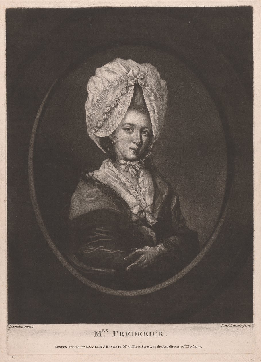 Mrs. Frederick von Robert Laurie
