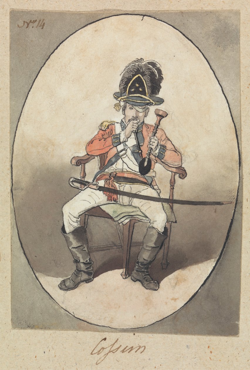 Ein Sepoy Jamader von Robert Mabon