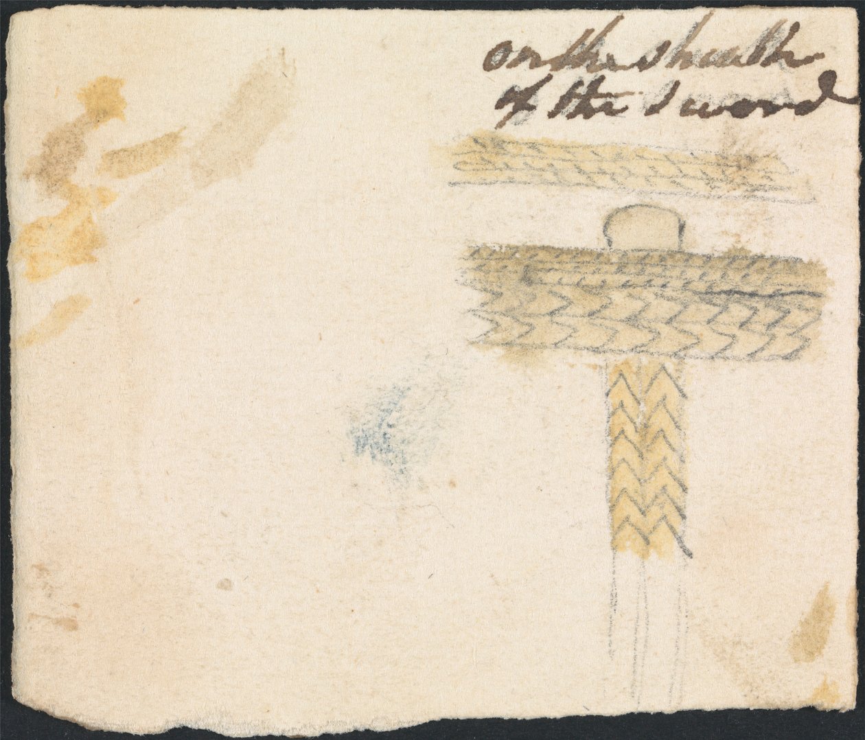 Kostümnotiz von Robert Mabon