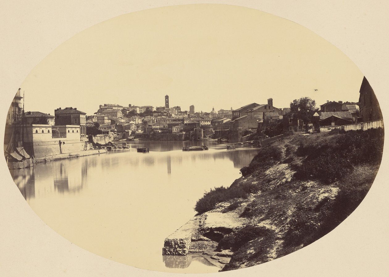 Blick auf Rom und den Tiber von Robert MacPherson