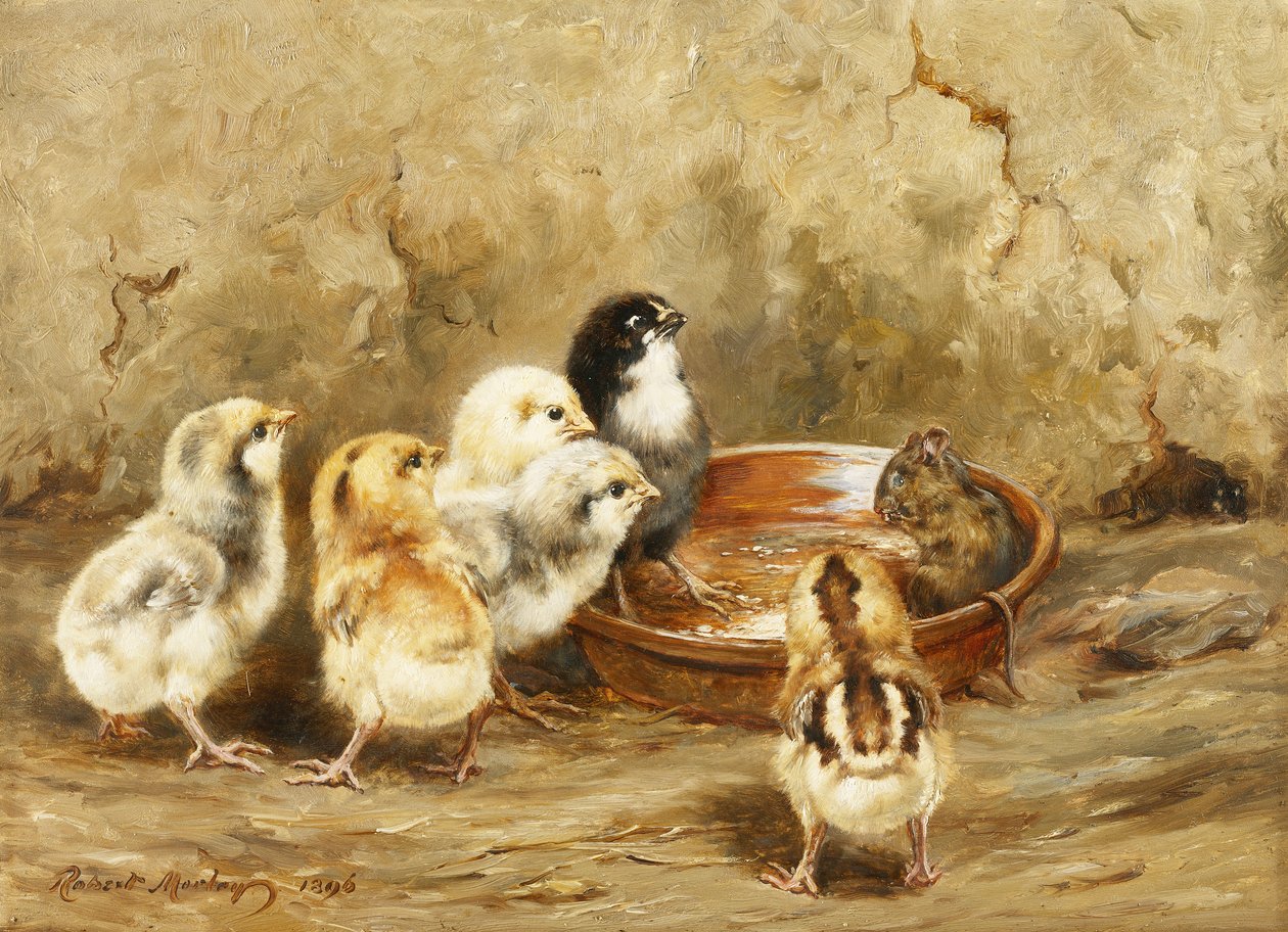 Der ungeladene Mittagessensgast, 1896 von Robert Morley