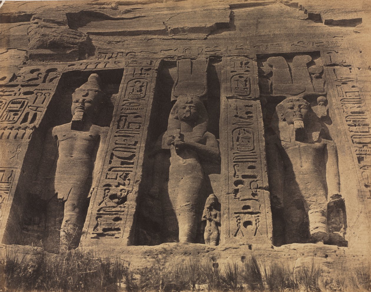 Tempel von Abu Simbel von Robert Murray