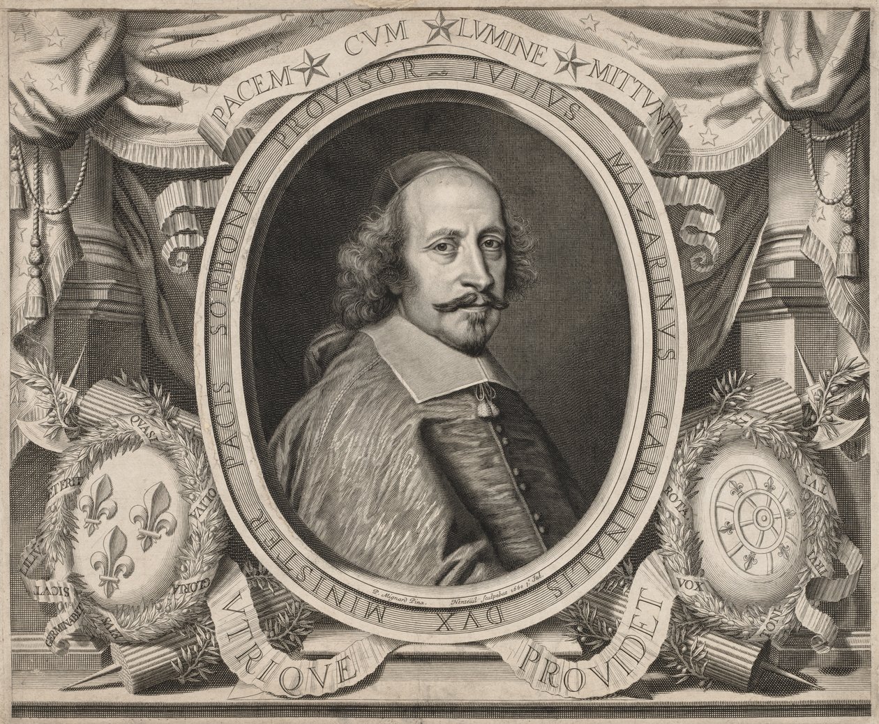 Kardinal Mazarin von Robert Nanteuil