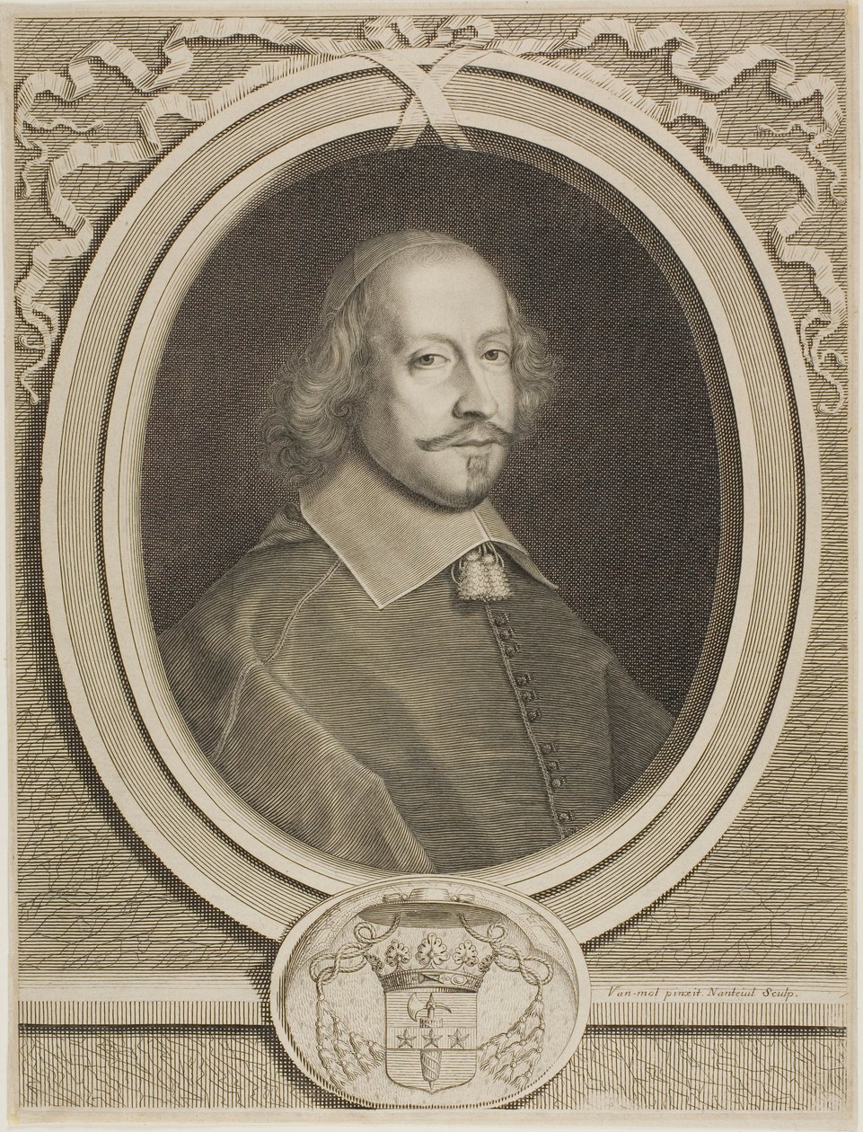 Kardinal Mazarin von Robert Nanteuil