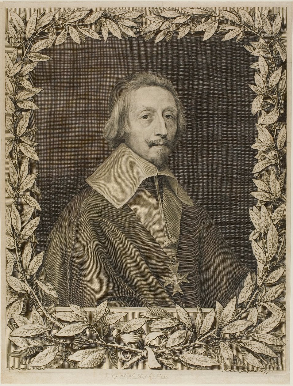 Kardinal Richelieu von Robert Nanteuil