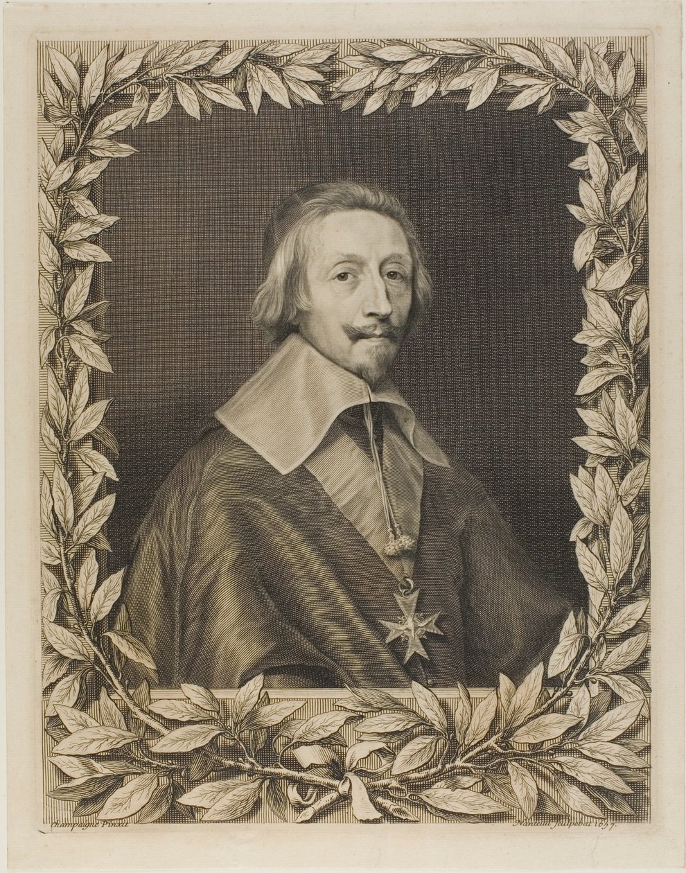 Kardinal Richelieu von Robert Nanteuil