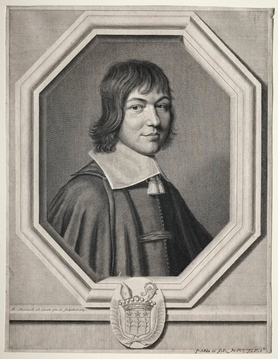 Charles Maurice le Tellier von Robert Nanteuil