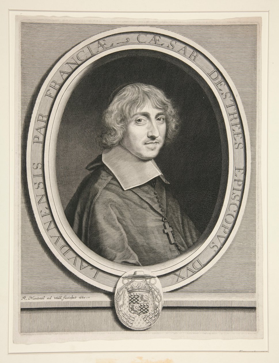 Cäsar Kardinal d von Robert Nanteuil