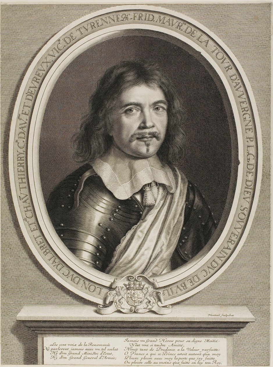 Frederic-Maurice Herzog von Bouillon von Robert Nanteuil