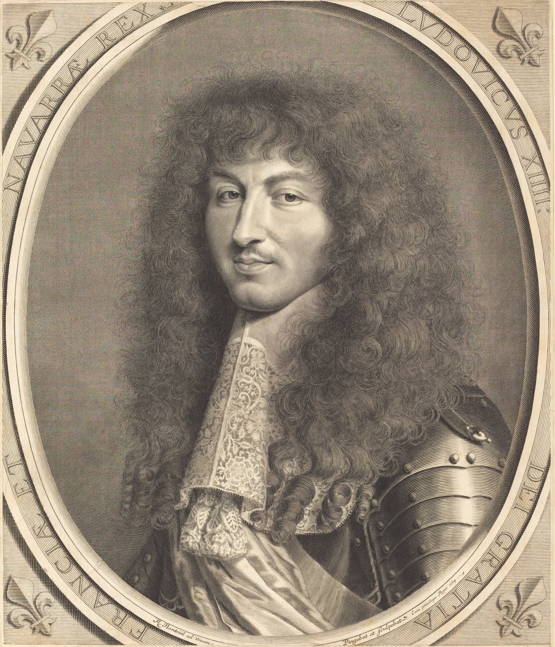 Ludwig XIV. von Robert Nanteuil