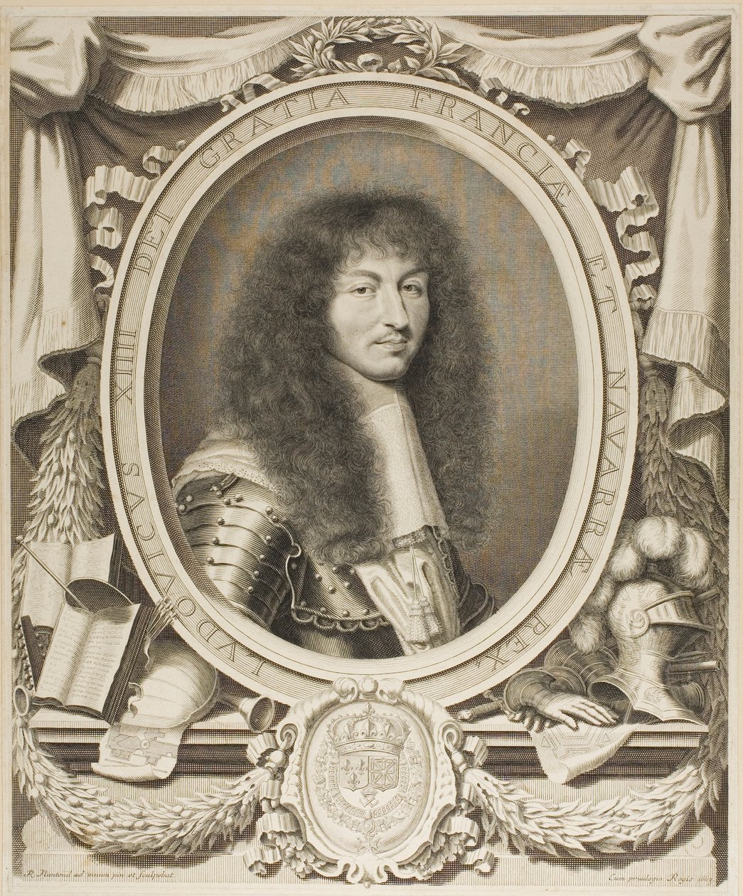 Ludwig XIV. von Robert Nanteuil