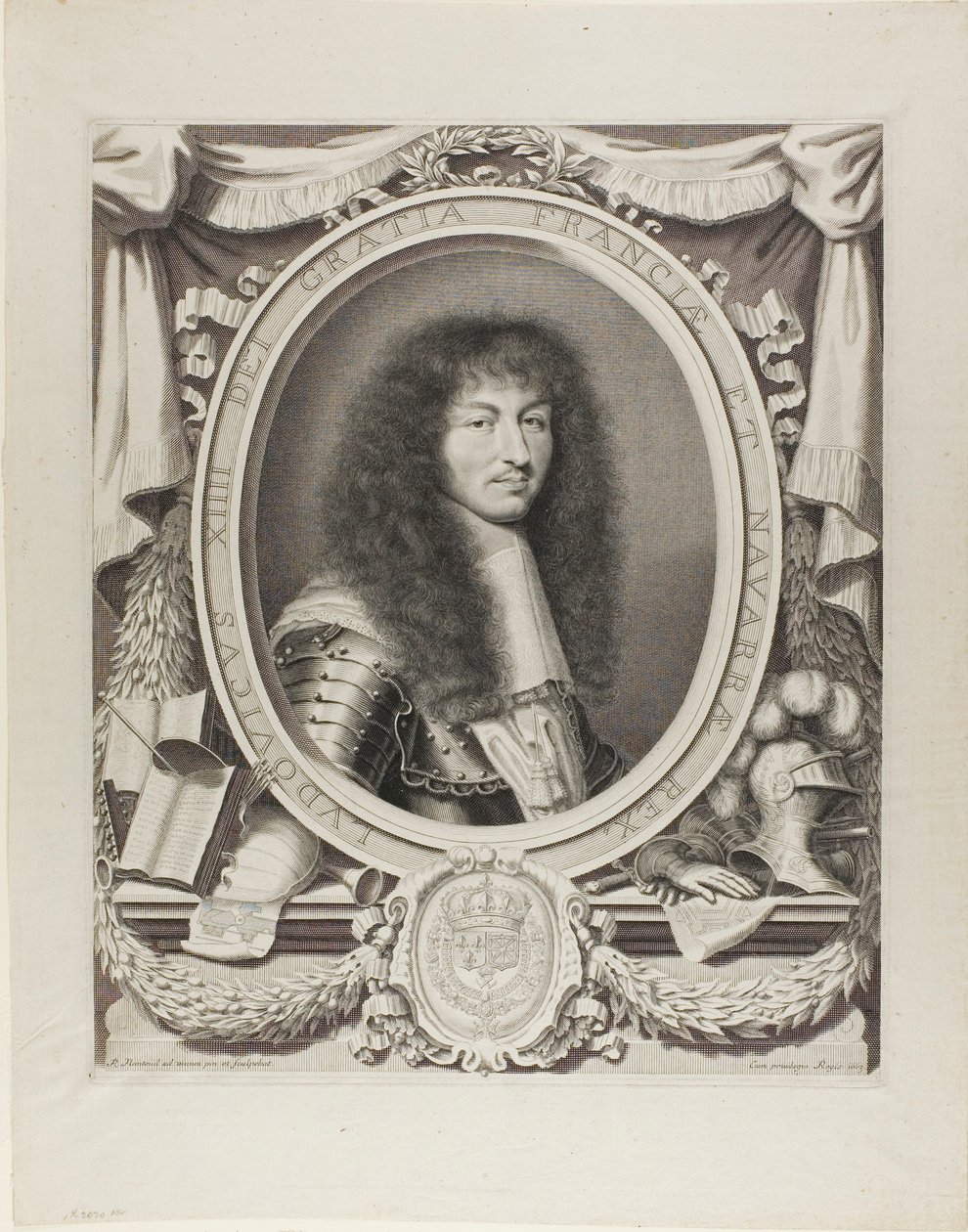 Ludwig XIV von Robert Nanteuil