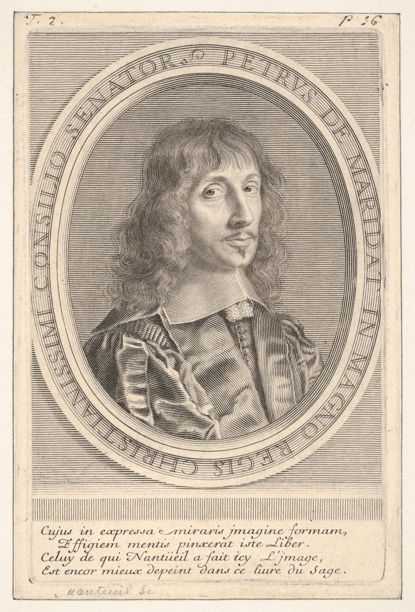 Pierre da Maridat (ca. 1653) von Robert Nanteuil