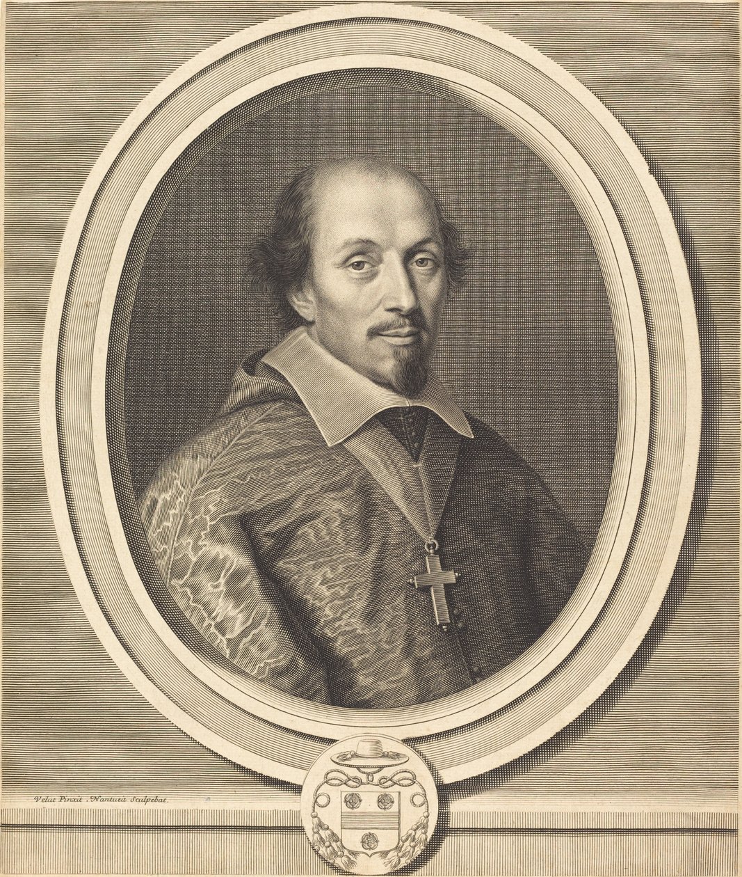 Francois Mallier du Houssay von Robert Nanteuil after Velut