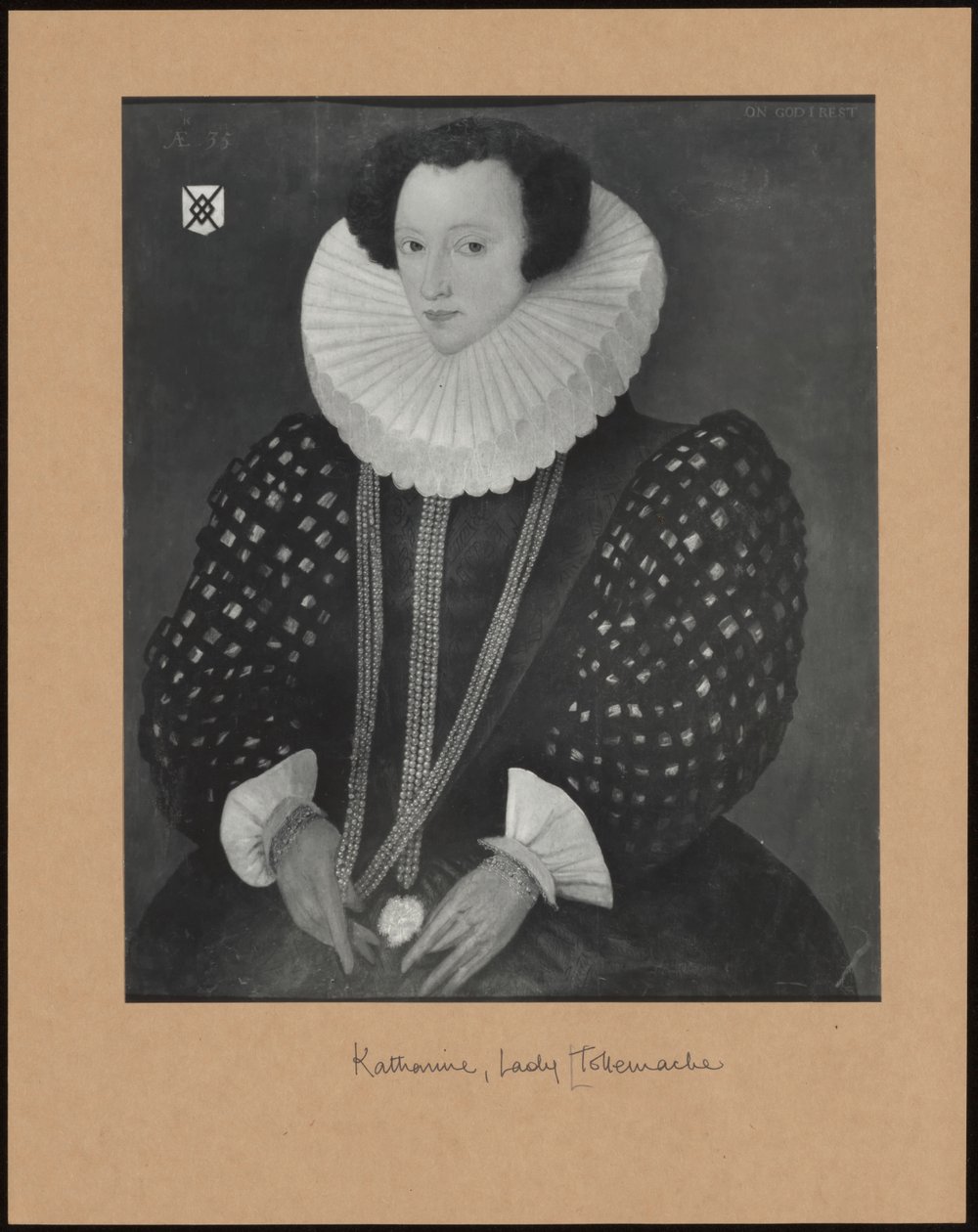 Katherine, Lady Tollemache von Robert Peake the elder