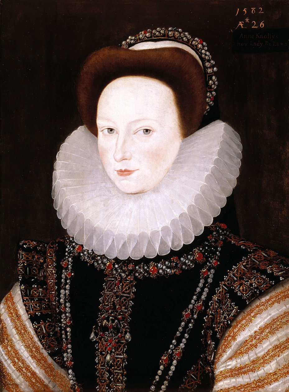 Porträt von Anne Knollys von Robert Peake the elder