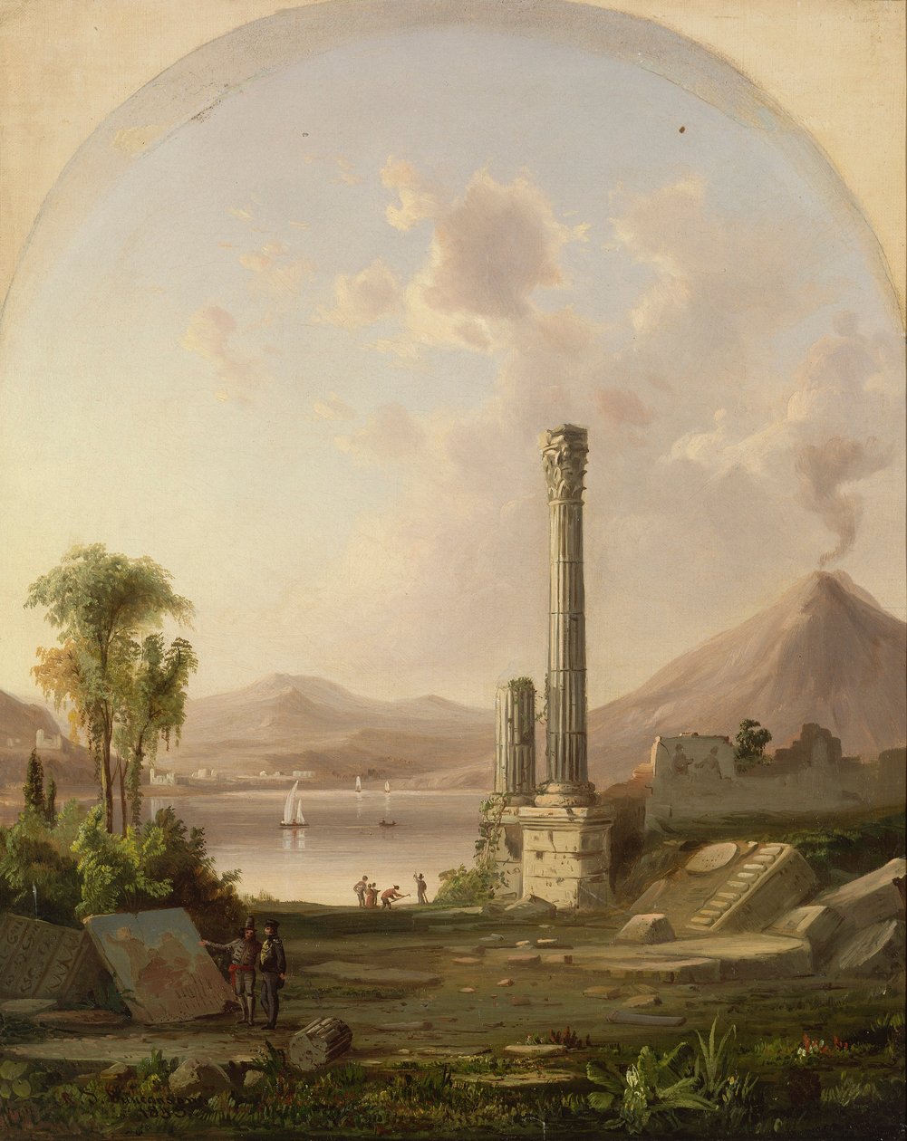 Pompeji von Robert S. Duncanson