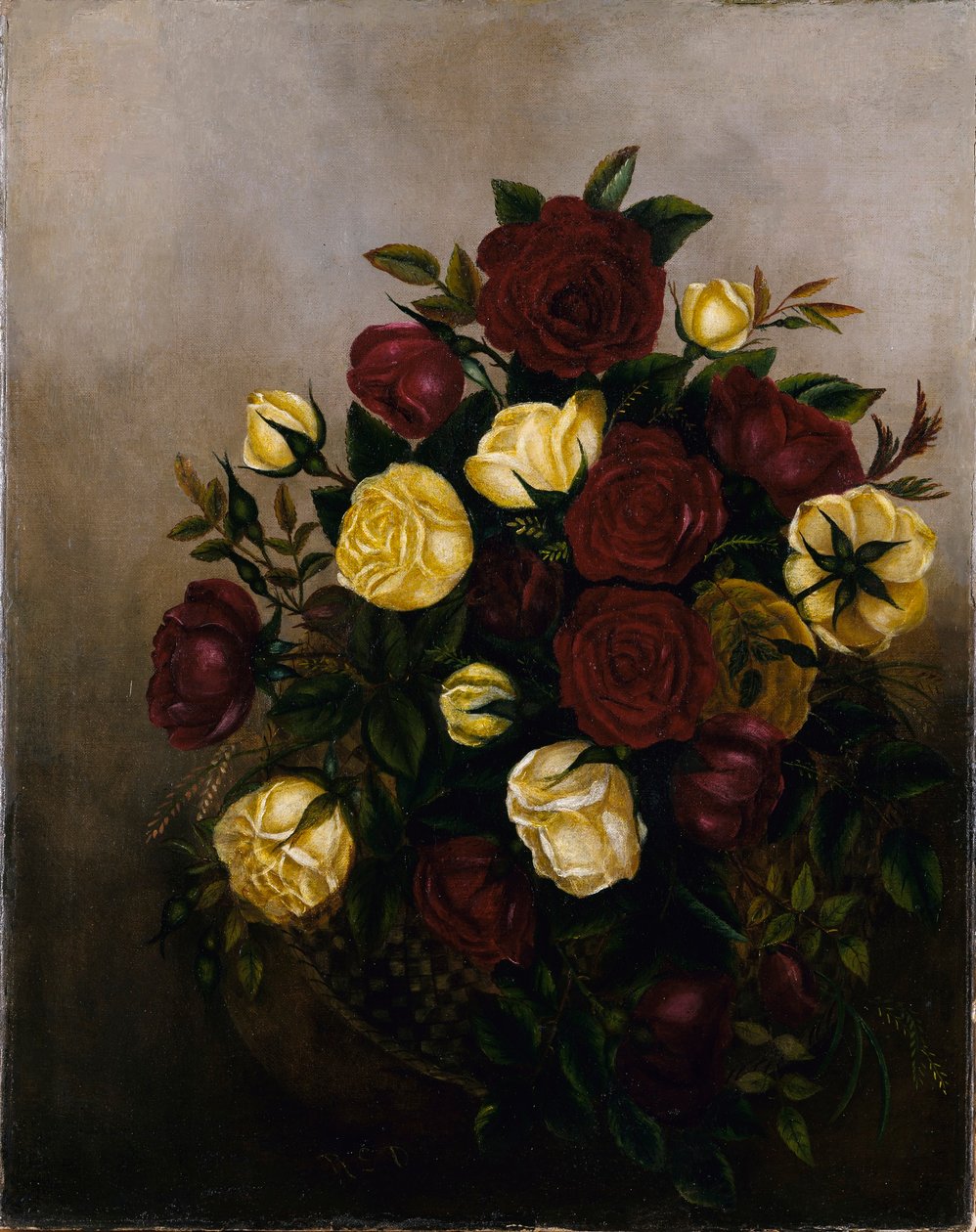 Rosen Stillleben von Robert S. Duncanson