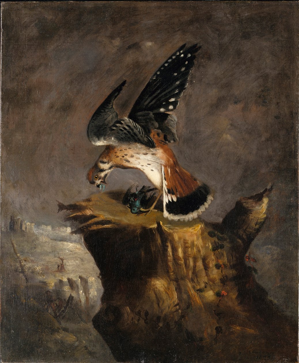Geier und seine Beute von Robert S. Duncanson