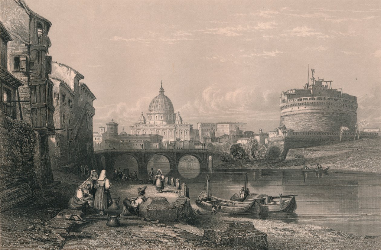 Rom, 1820er von Robert Sands