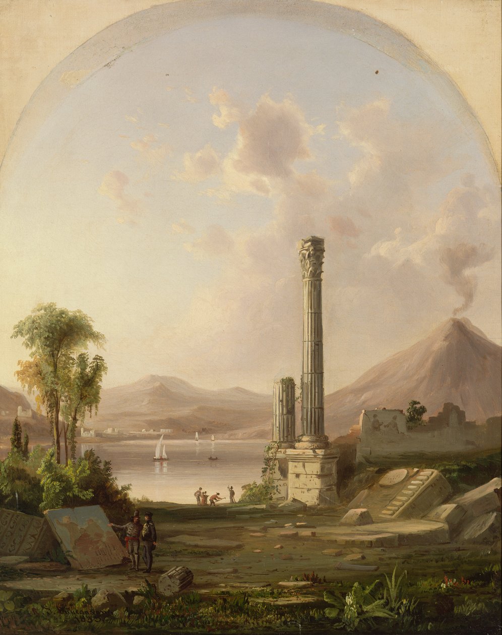Pompeji von Robert Seldon Duncanson
