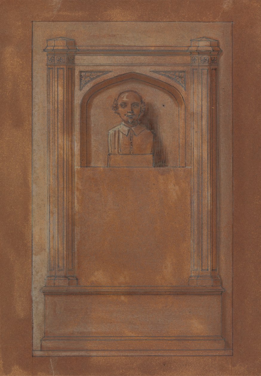 Büste von Shakespeare von Robert Smirke