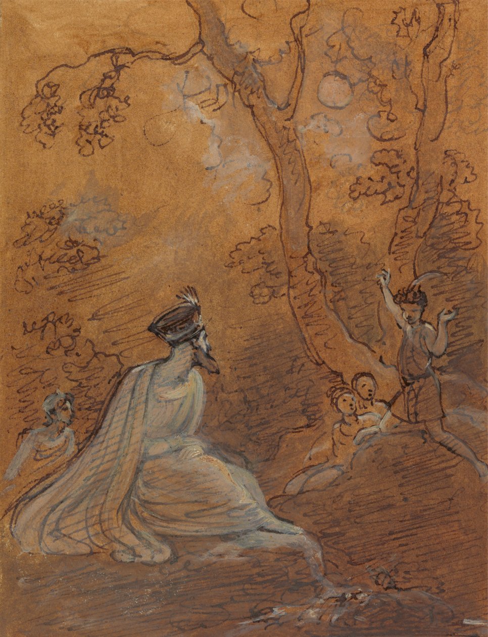 Oberon und Puck von Robert Smirke
