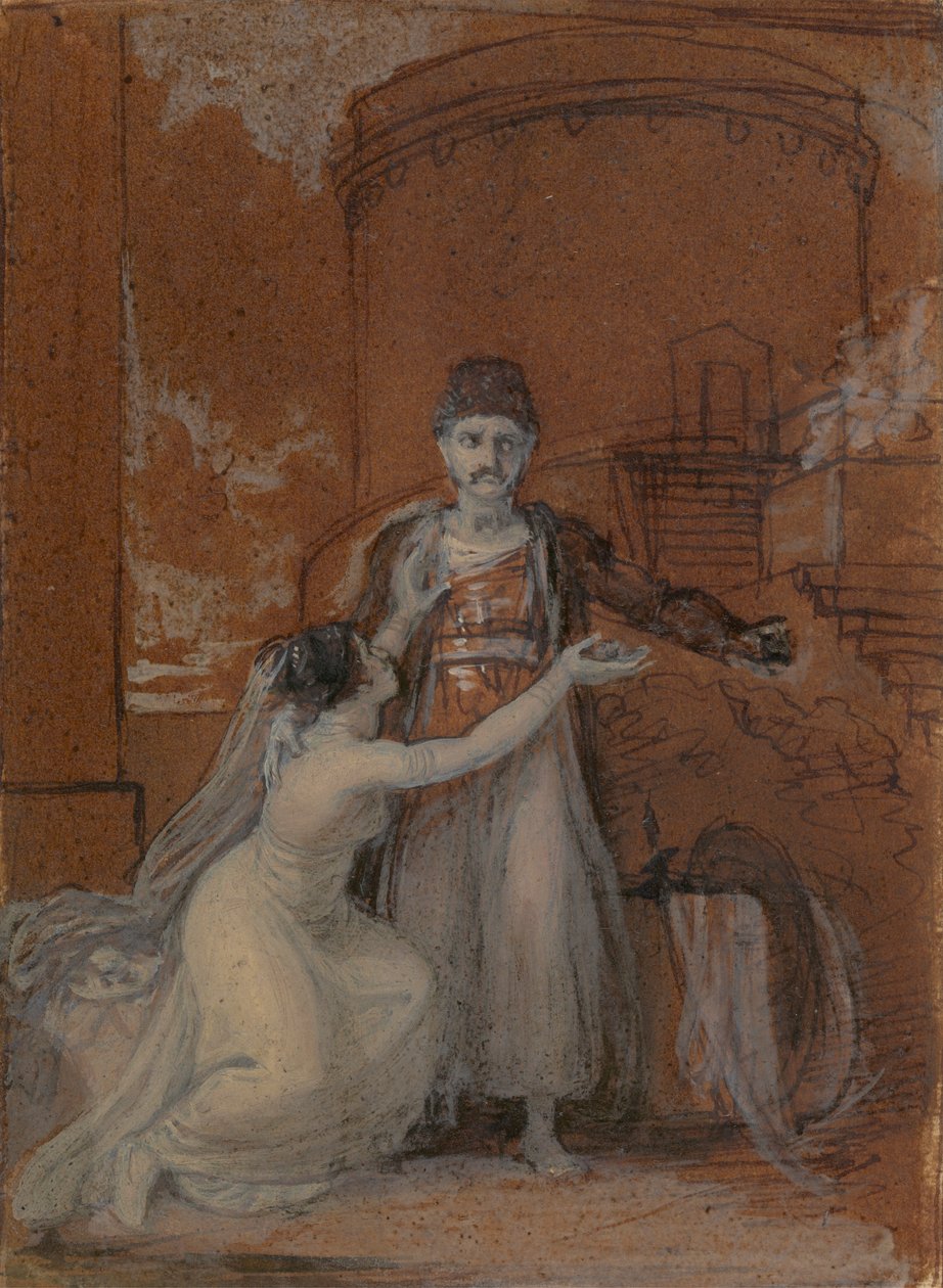 [Eine von] Illustrationen zu Shakespeare von Robert Smirke